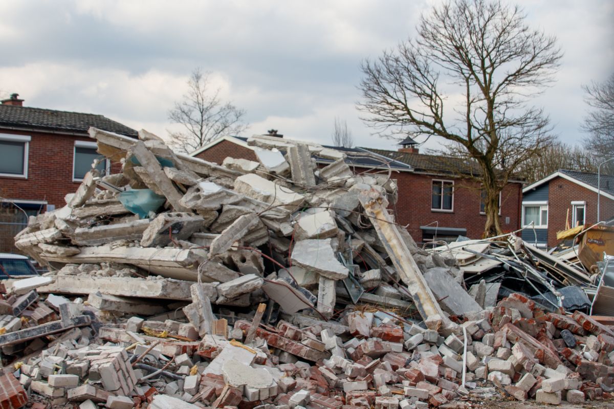 Builders waste and construction debris removal in Cheshire